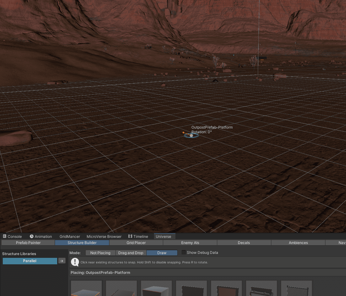 The Maker Way Base Building - editor tool